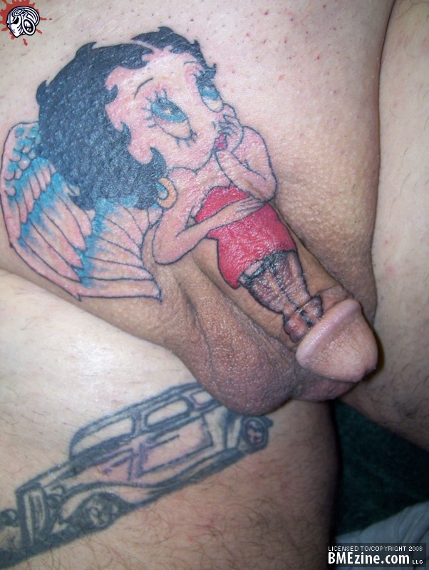 betty boop tattoo. 2011 tattoo gallery Images